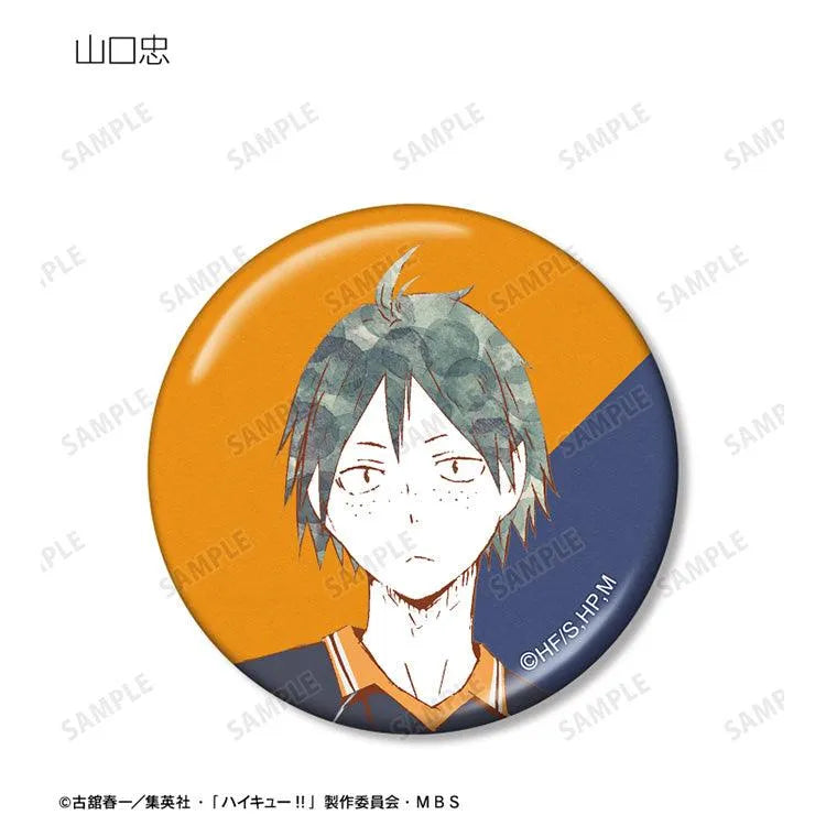Haikyu!! Anime Merch - Trading Ani-Art Vol.1 Metallic Can Badge Ver. A (1 Random) - Doki Doki Land