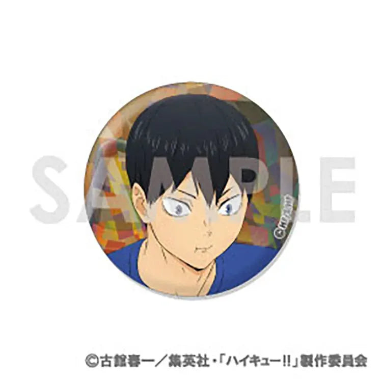 Haikyu!! Anime Merch - Trading Hologram Can Badge -Let's eat!- (1 Random) - Doki Doki Land
