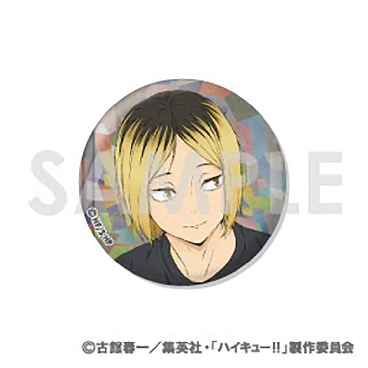 Haikyu!! Anime Merch - Trading Hologram Can Badge -Let's eat!- (1 Random) - Doki Doki Land