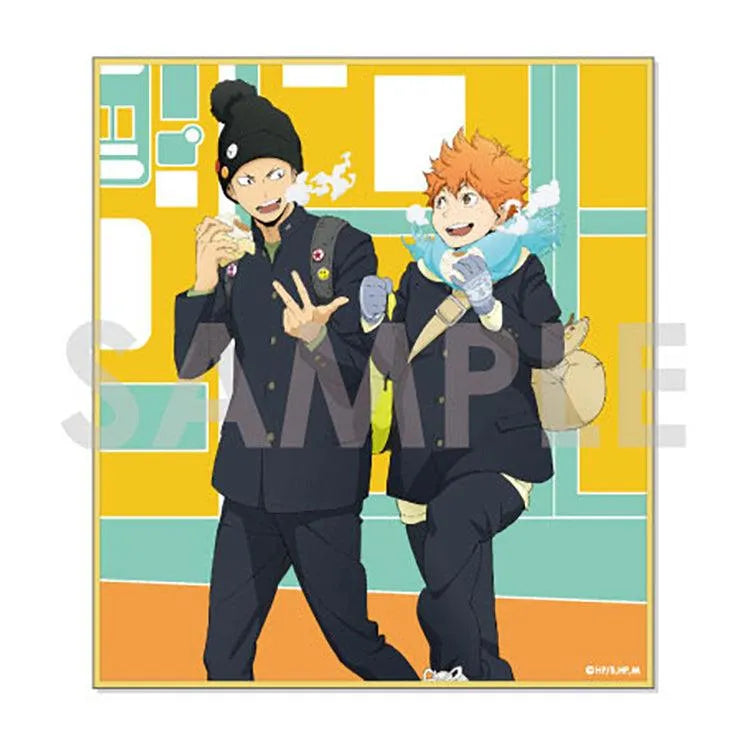 Haikyu!! Anime Merch - Autumn&Winter Trading Shikishi Art Board (1 Random) - Doki Doki Land