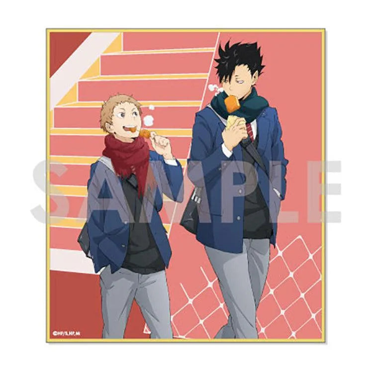 Haikyu!! Anime Merch - Autumn&Winter Trading Shikishi Art Board (1 Random) - Doki Doki Land