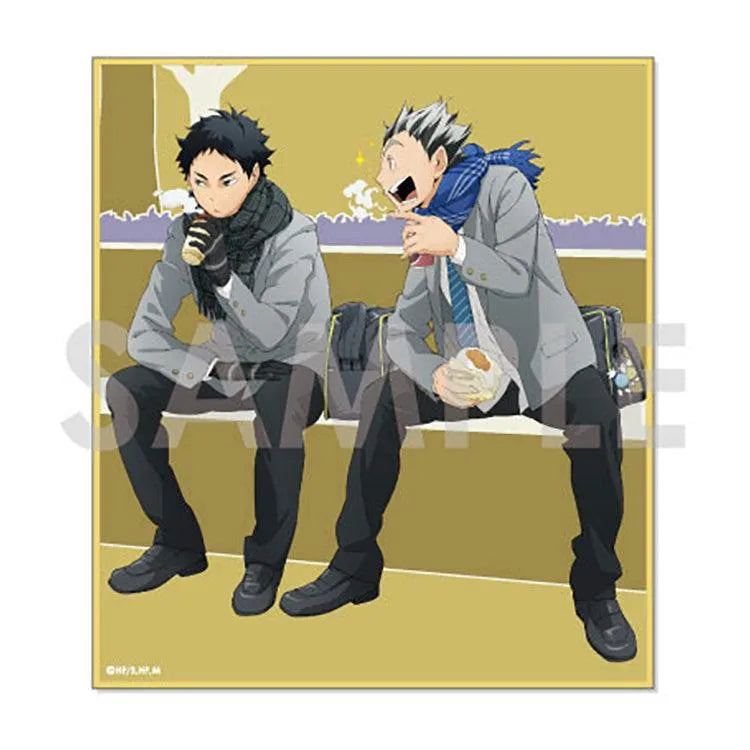 Haikyu!! Anime Merch - Autumn&Winter Trading Shikishi Art Board (1 Random) - Doki Doki Land