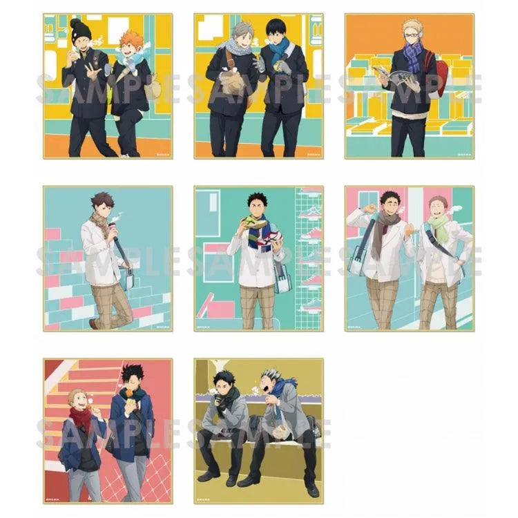 Haikyu!! Anime Merch - Autumn&Winter Trading Shikishi Art Board (1 Random) - Doki Doki Land