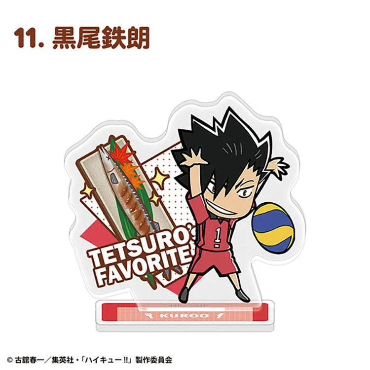 Haikyu!! Shokugan - Chara Gourmet Acrylic Stand (1 Random) - Doki Doki Land