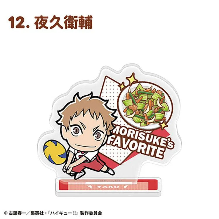 Haikyu!! Shokugan - Chara Gourmet Acrylic Stand (1 Random) - Doki Doki Land