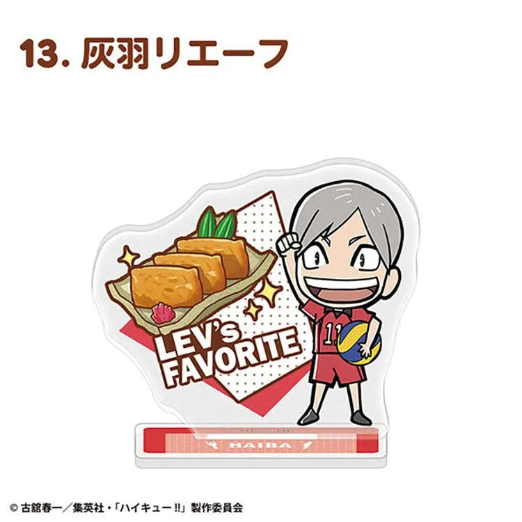 Haikyu!! Shokugan - Chara Gourmet Acrylic Stand (1 Random) - Doki Doki Land