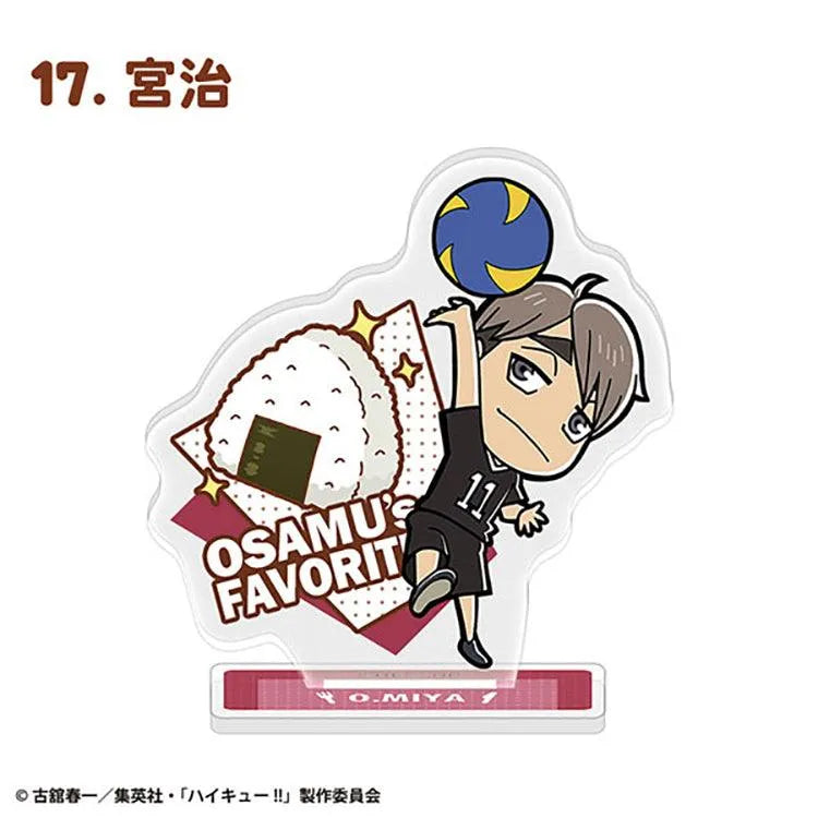 Haikyu!! Shokugan - Chara Gourmet Acrylic Stand (1 Random) - Doki Doki Land
