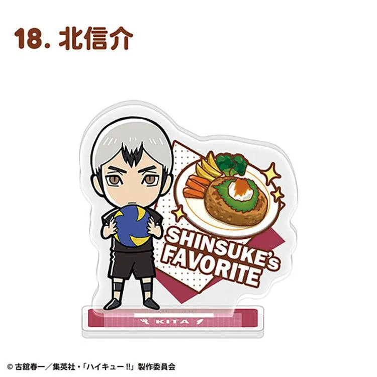 Haikyu!! Shokugan - Chara Gourmet Acrylic Stand (1 Random) - Doki Doki Land