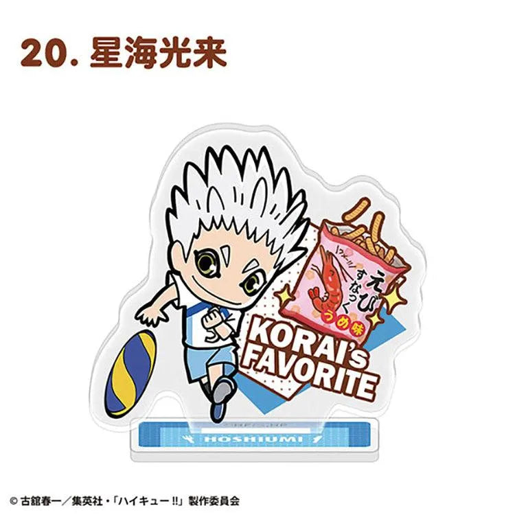 Haikyu!! Shokugan - Chara Gourmet Acrylic Stand (1 Random) - Doki Doki Land
