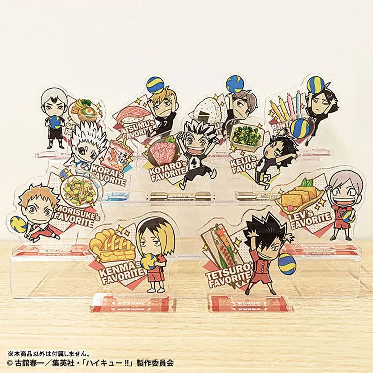 Haikyu!! Shokugan - Chara Gourmet Acrylic Stand (1 Random) - Doki Doki Land