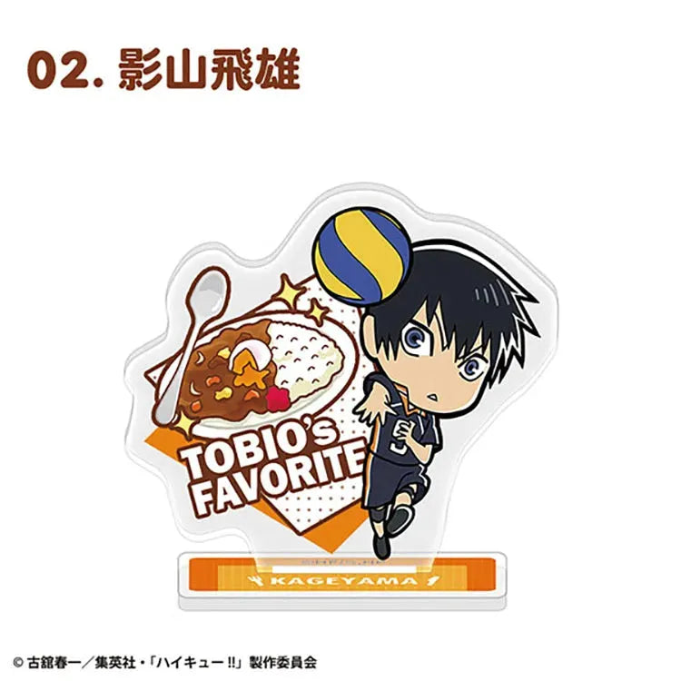 Haikyu!! Shokugan - Chara Gourmet Acrylic Stand (1 Random) - Doki Doki Land