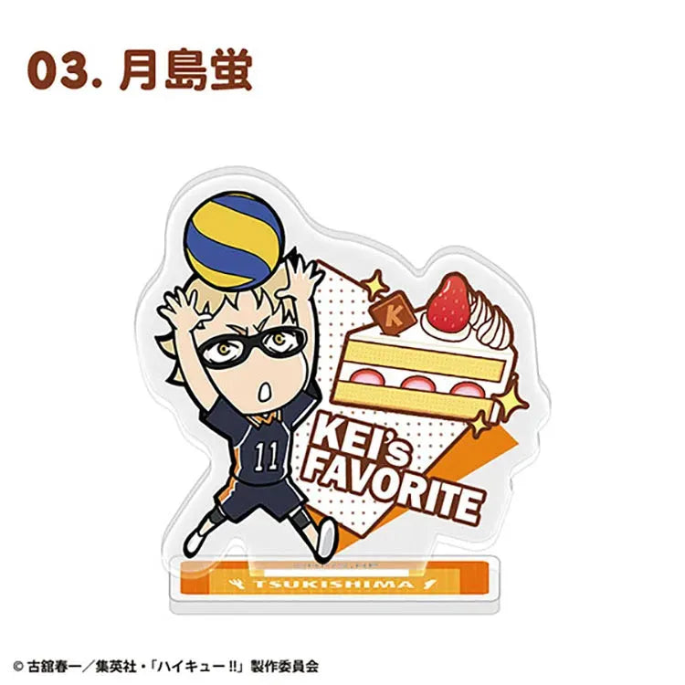 Haikyu!! Shokugan - Chara Gourmet Acrylic Stand (1 Random) - Doki Doki Land
