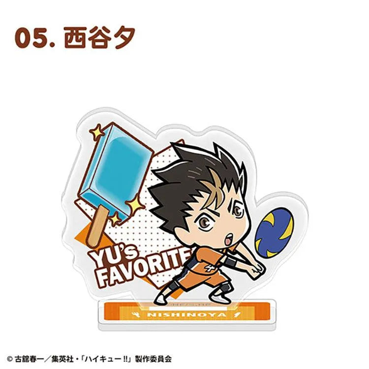 Haikyu!! Shokugan - Chara Gourmet Acrylic Stand (1 Random) - Doki Doki Land