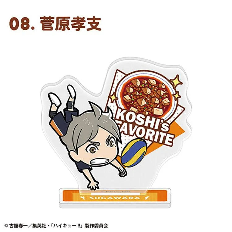 Haikyu!! Shokugan - Chara Gourmet Acrylic Stand (1 Random) - Doki Doki Land