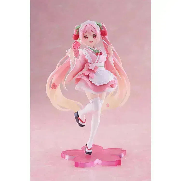 Hastune Miku Coreful Figure - Sakura Miku Newley Written Figure Japanese Cafe Ver. - Doki Doki Land