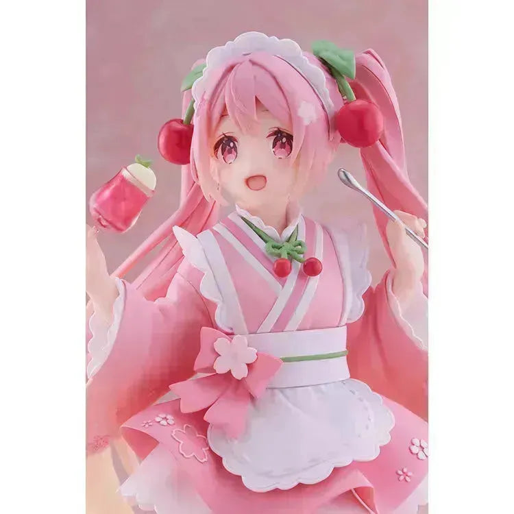 Hastune Miku Coreful Figure - Sakura Miku Newley Written Figure Japanese Cafe Ver. - Doki Doki Land