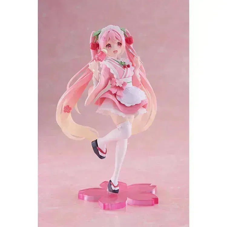 Hastune Miku Coreful Figure - Sakura Miku Newley Written Figure Japanese Cafe Ver. - Doki Doki Land