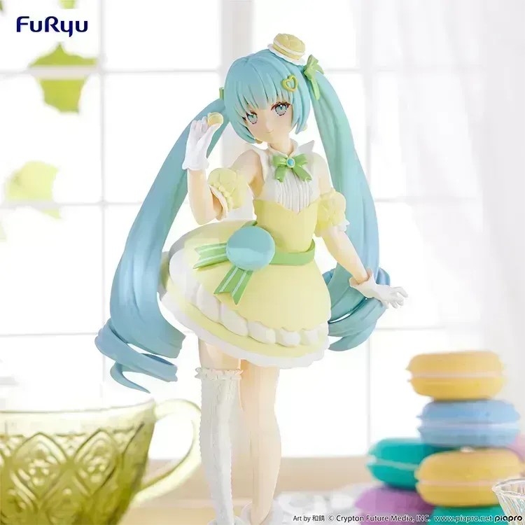 Hatsune Miku Exceed Creative Figure - SweetSweets Series Macaroon Citron Color ver.