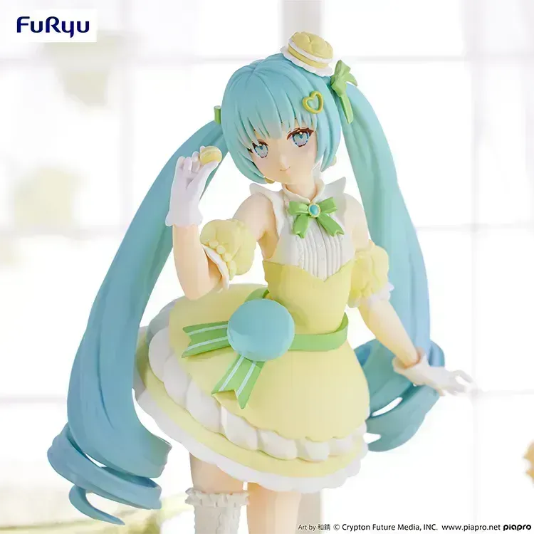 Hatsune Miku Exceed Creative Figure - SweetSweets Series Macaroon Citron Color ver.