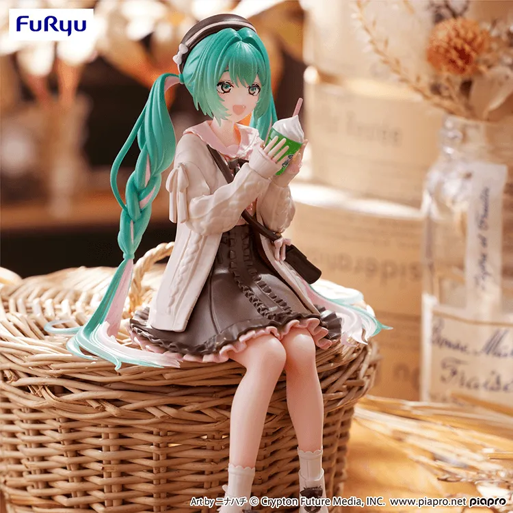 Hatsune Miku Noodle Stopper Figure - Hatsune Miku Autumn Date Ver. - Doki Doki Land