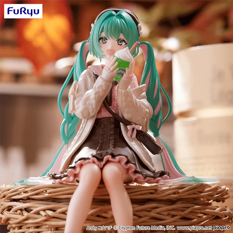 Hatsune Miku Noodle Stopper Figure - Hatsune Miku Autumn Date Ver. - Doki Doki Land