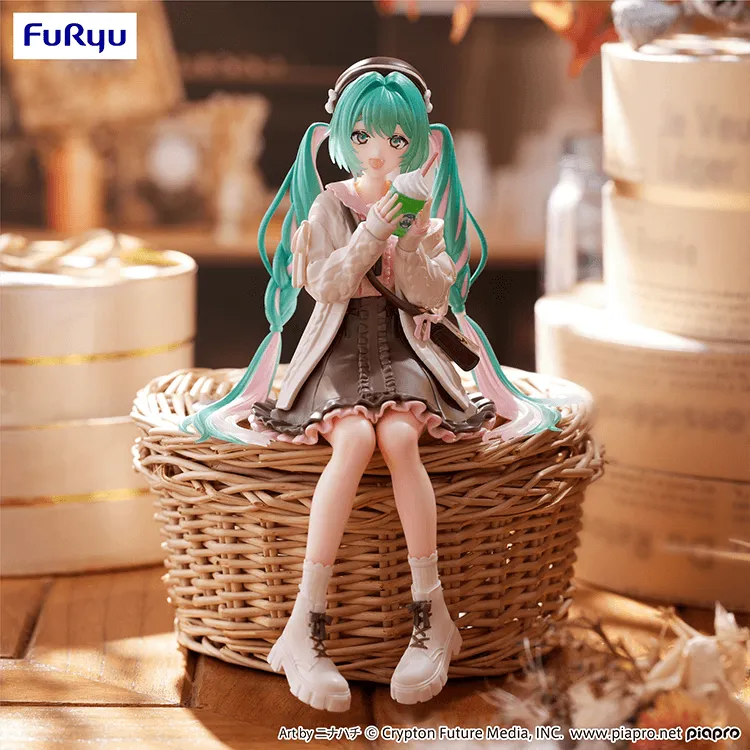 Hatsune Miku Noodle Stopper Figure - Hatsune Miku Autumn Date Ver. - Doki Doki Land