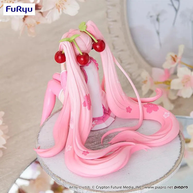 Hatsune Miku Noodle Stopper Figurer - Sakura Miku 2023 Smile Ver. - Doki Doki Land