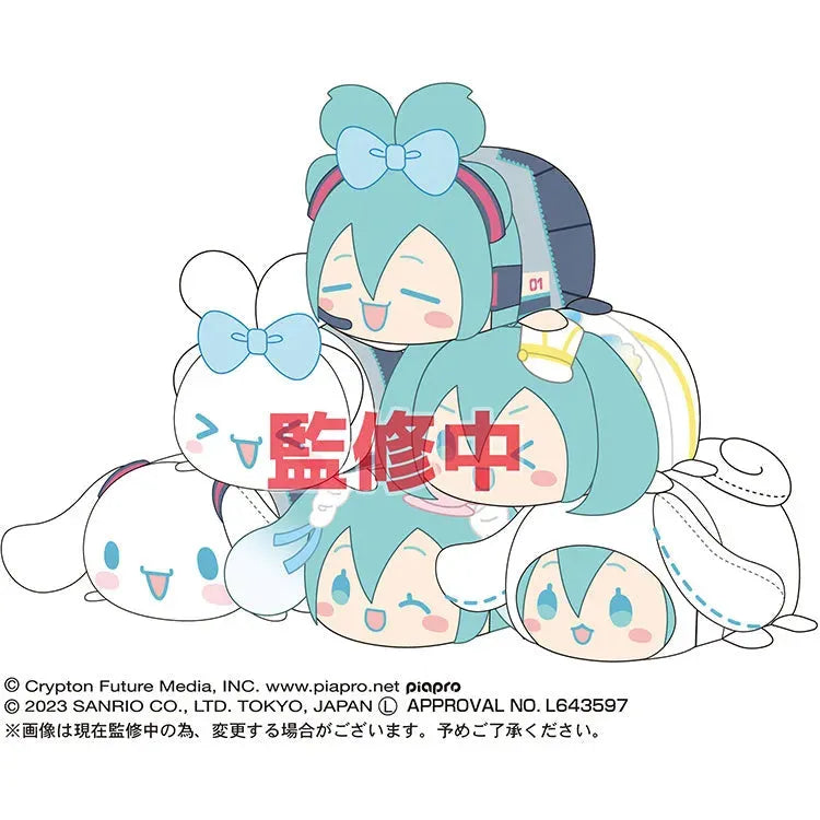 Hatsune Miku X Cinnamoroll Blind Box - Pote Koro Mascot - Doki Doki Land