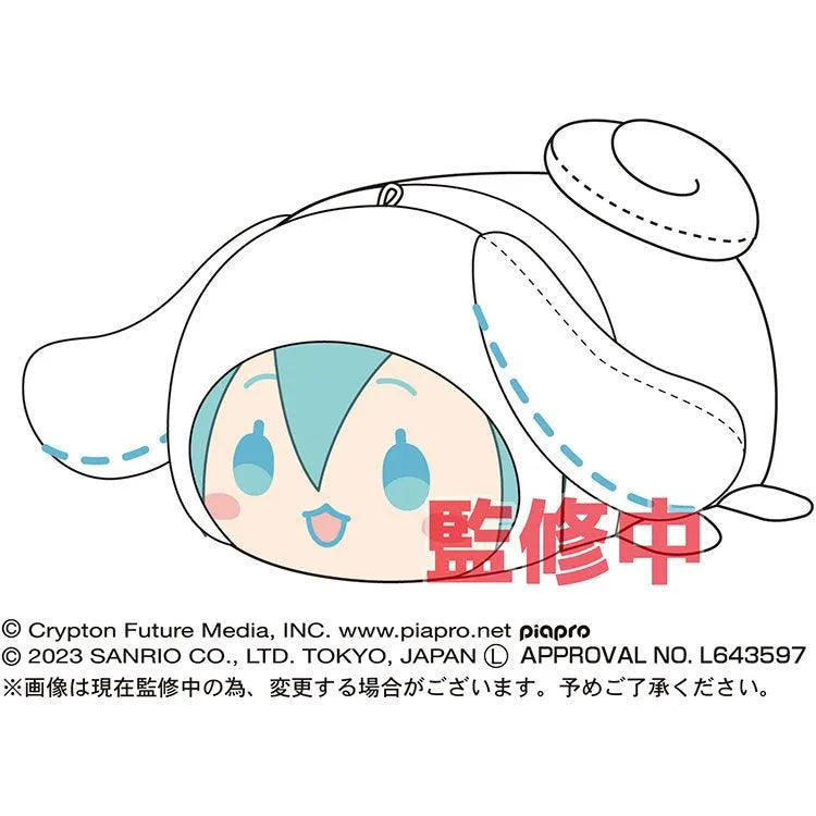 Hatsune Miku X Cinnamoroll Blind Box - Pote Koro Mascot - Doki Doki Land