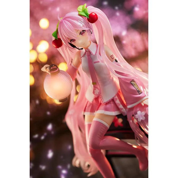 Hatsune Miku AMP Figure - Sakura Miku Lantern Ver. - Doki Doki Land