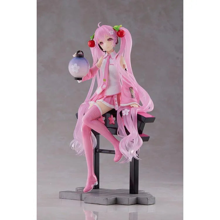 Hatsune Miku AMP Figure - Sakura Miku Lantern Ver. - Doki Doki Land