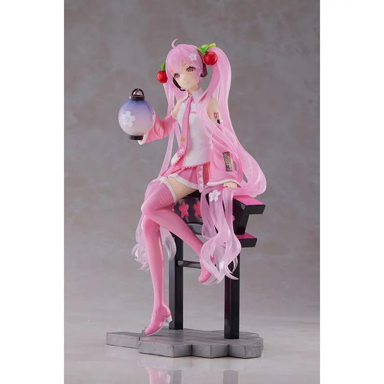 Hatsune Miku AMP Figure - Sakura Miku Lantern Ver. - Doki Doki Land