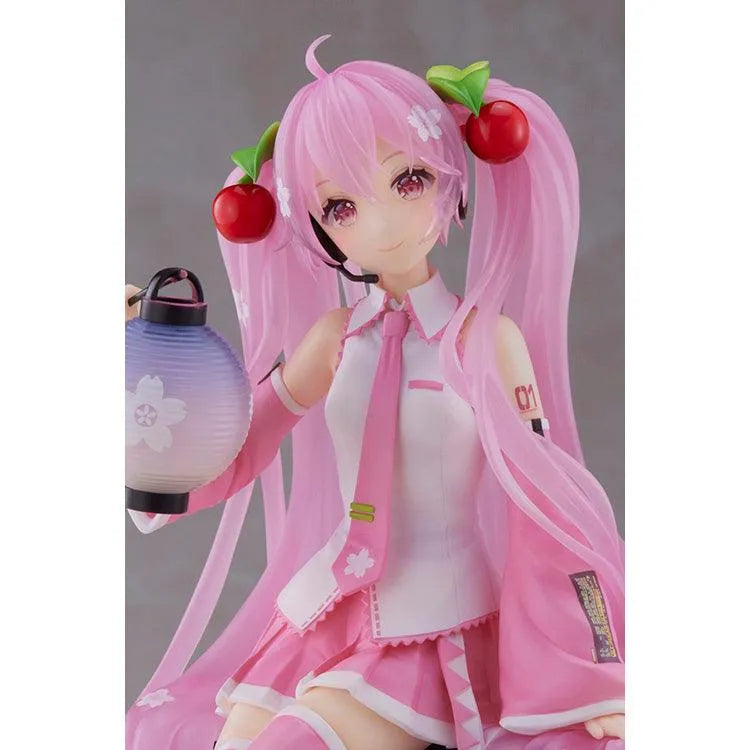 Hatsune Miku AMP Figure - Sakura Miku Lantern Ver. - Doki Doki Land