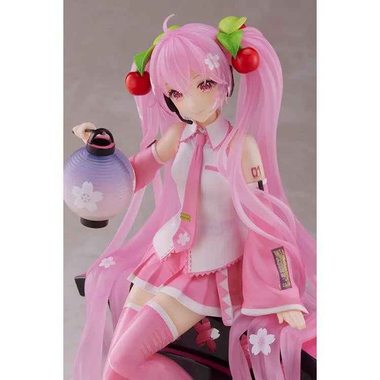 Hatsune Miku AMP Figure - Sakura Miku Lantern Ver. - Doki Doki Land
