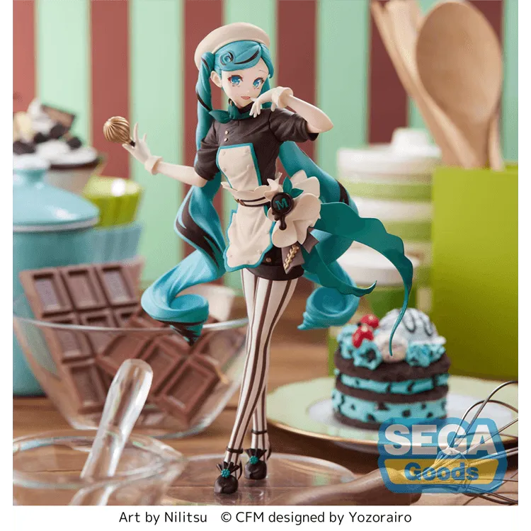Hatsune Miku Luminasta Figure - Hatsune Miku Bitter Patissier - Doki Doki Land