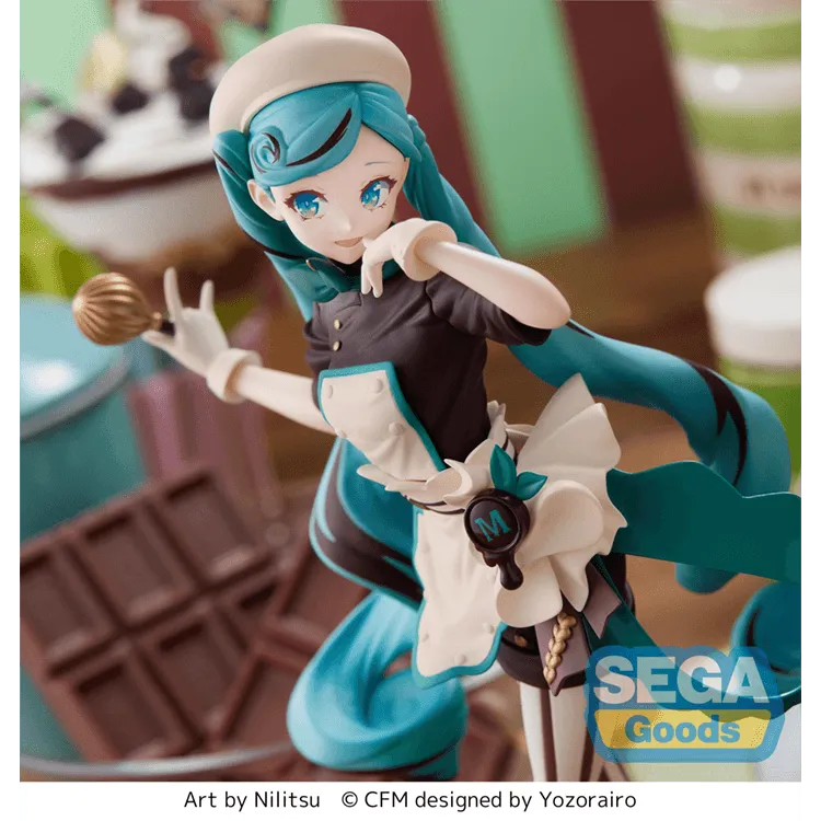 Hatsune Miku Luminasta Figure - Hatsune Miku Bitter Patissier - Doki Doki Land
