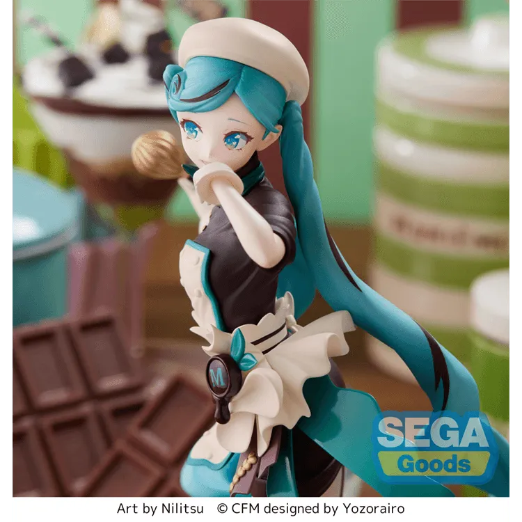 Hatsune Miku Luminasta Figure - Hatsune Miku Bitter Patissier - Doki Doki Land