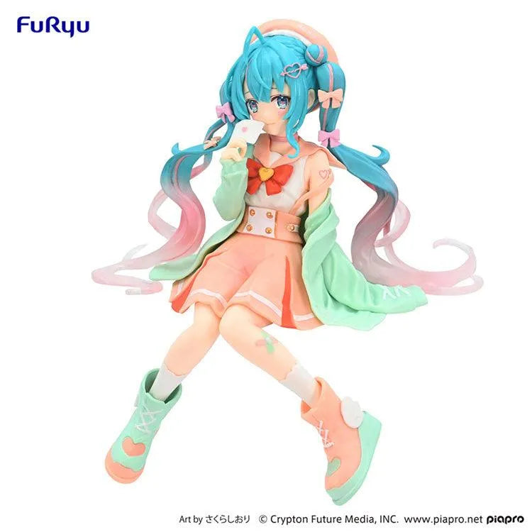 Hatsune Miku Noodle Stopper Figure - Hatsune Miku (Love Sailor Citrus Cream Ver.) - Doki Doki Land