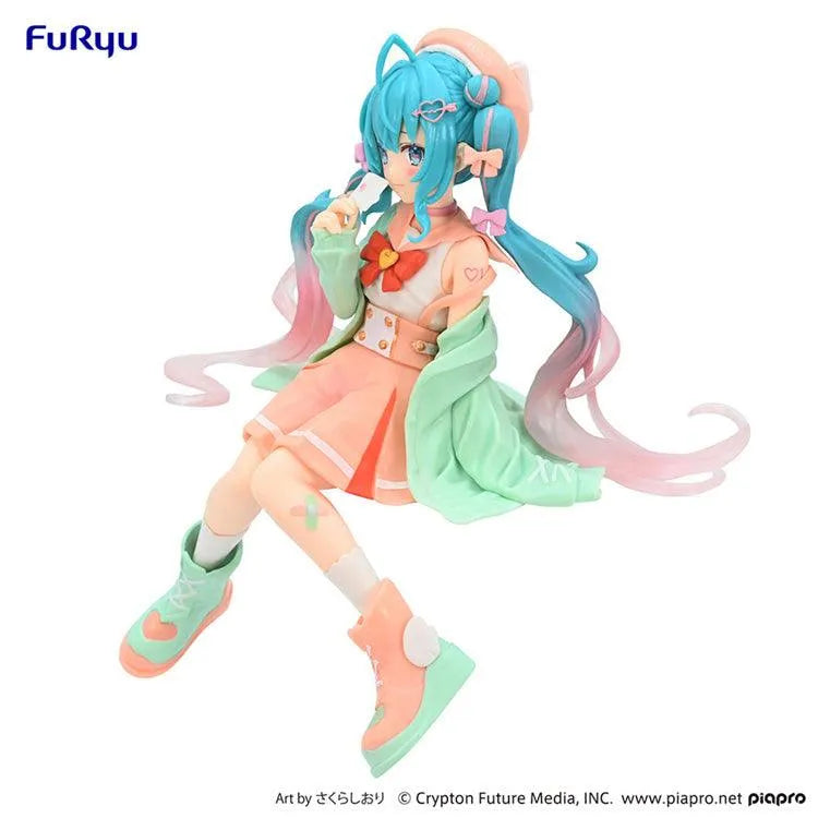 Hatsune Miku Noodle Stopper Figure - Hatsune Miku (Love Sailor Citrus Cream Ver.) - Doki Doki Land