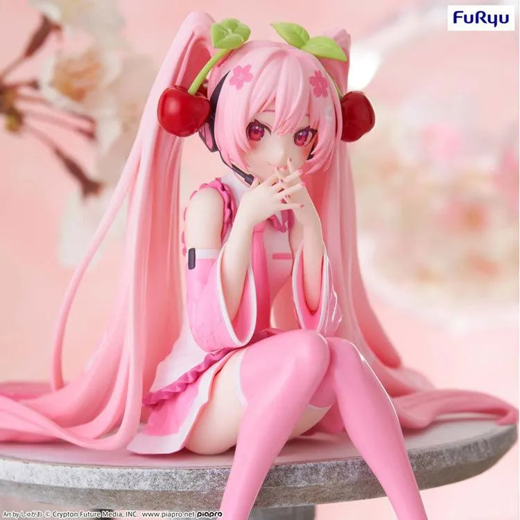 Hatsune Miku Noodle Stopper Figurer - Sakura Miku 2023 Ver. - Doki Doki Land