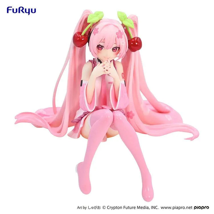 Hatsune Miku Noodle Stopper Figurer - Sakura Miku 2023 Ver. - Doki Doki Land
