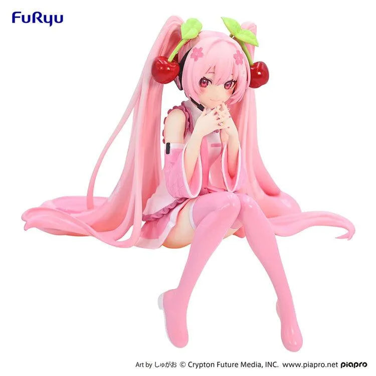 Hatsune Miku Noodle Stopper Figurer - Sakura Miku 2023 Ver. - Doki Doki Land
