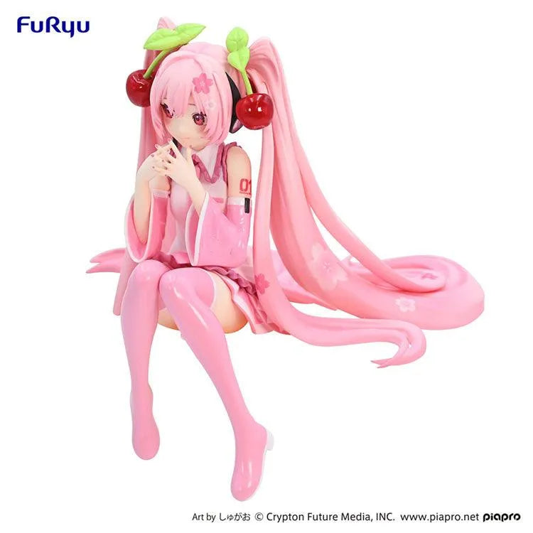 Hatsune Miku Noodle Stopper Figurer - Sakura Miku 2023 Ver. - Doki Doki Land