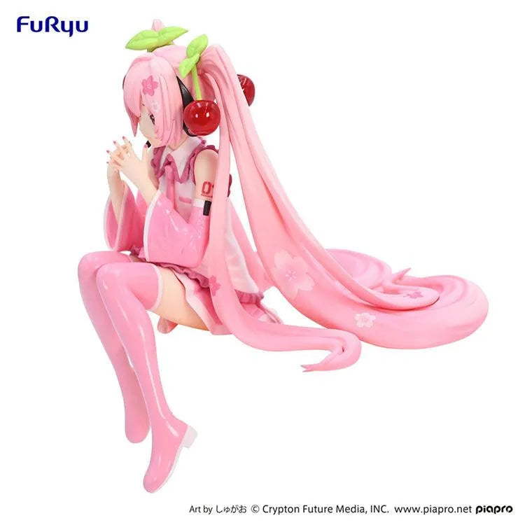 Hatsune Miku Noodle Stopper Figurer - Sakura Miku 2023 Ver. - Doki Doki Land