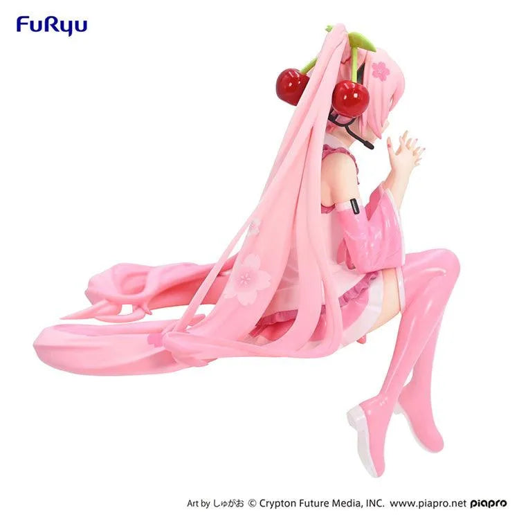 Hatsune Miku Noodle Stopper Figurer - Sakura Miku 2023 Ver. - Doki Doki Land