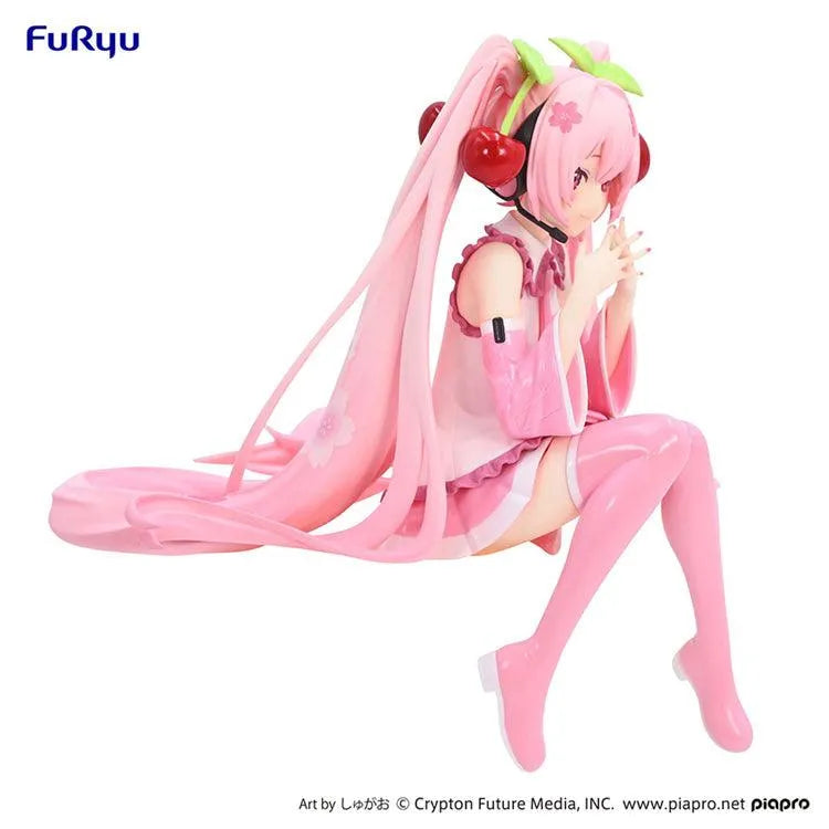 Hatsune Miku Noodle Stopper Figurer - Sakura Miku 2023 Ver. - Doki Doki Land