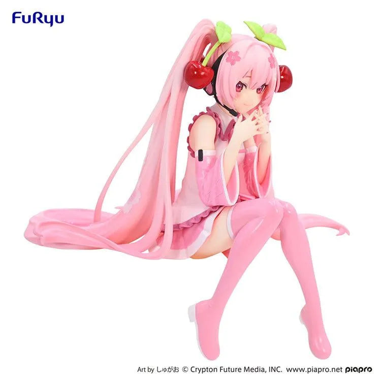Hatsune Miku Noodle Stopper Figurer - Sakura Miku 2023 Ver. - Doki Doki Land