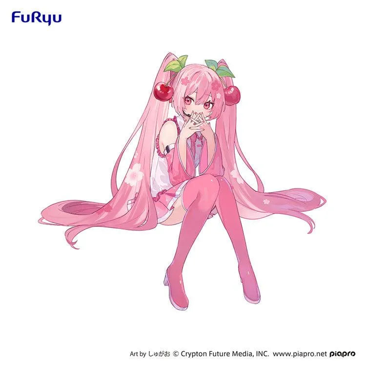 Hatsune Miku Noodle Stopper Figurer - Sakura Miku 2023 Ver. - Doki Doki Land