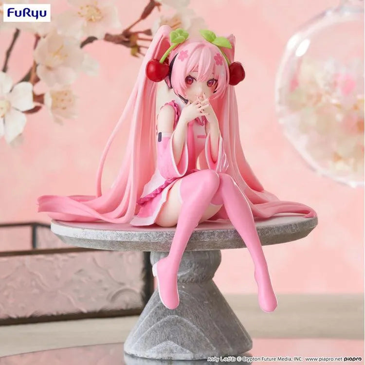 Hatsune Miku Noodle Stopper Figurer - Sakura Miku 2023 Ver. - Doki Doki Land