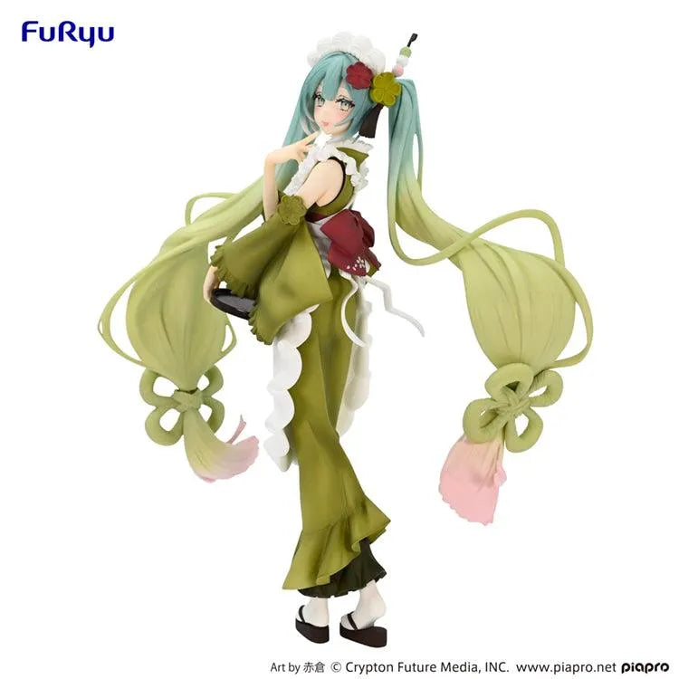 Hatsune Miku SweetSweets Figure - Matcha Green Tea Parfait - Doki Doki Land